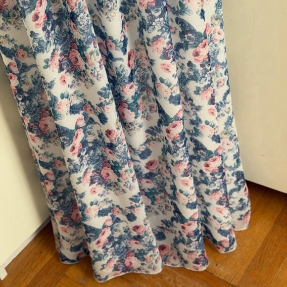 For Love & Lemons Audrey Floral Maxi Dress sz L - Picture 10 of 15